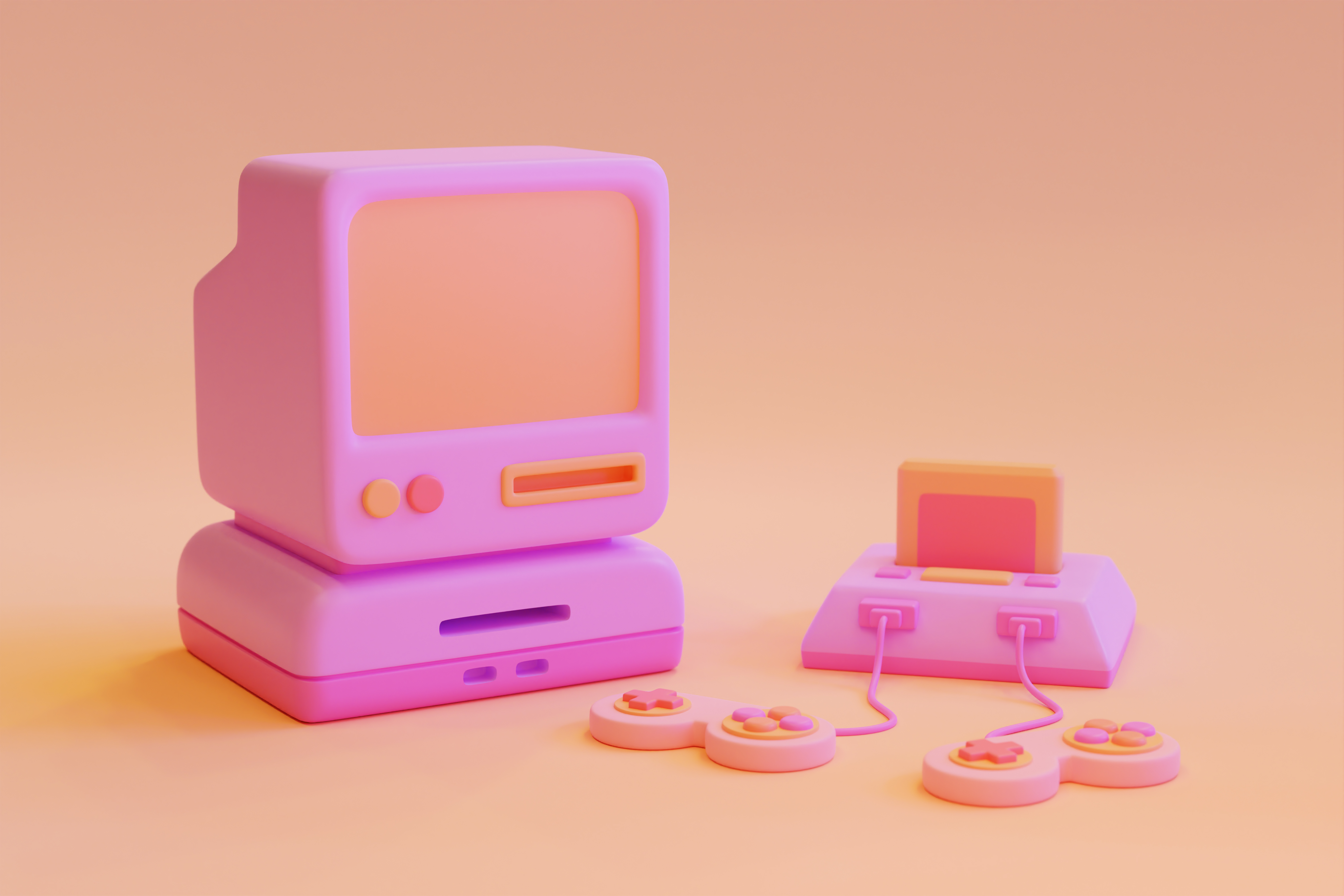 Retro consoles collection